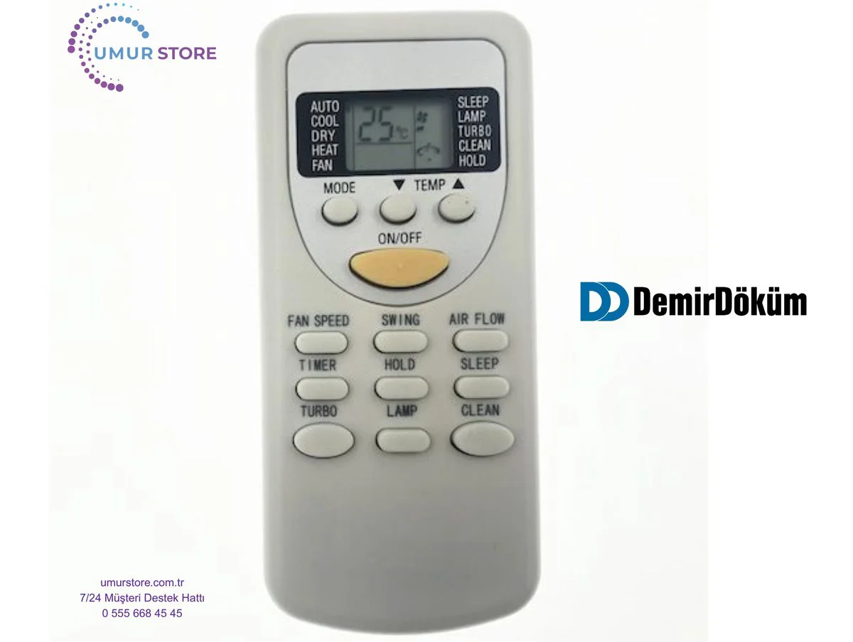 Demirdöküm A-L 12 HP Klima Kumandası