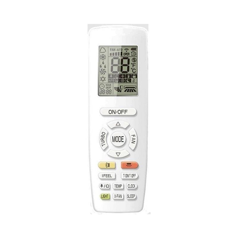 Demirdöküm A7 inverter 18 İç İle Uyumlu Klima Kumandası Demirdöküm A7 inverter 18 İç İle Uyumlu Klima Kumandası