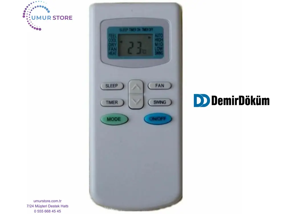 Demirdöküm Pasific Line Klima Kumandası Demirdöküm Pasific Line Klima Kumandası