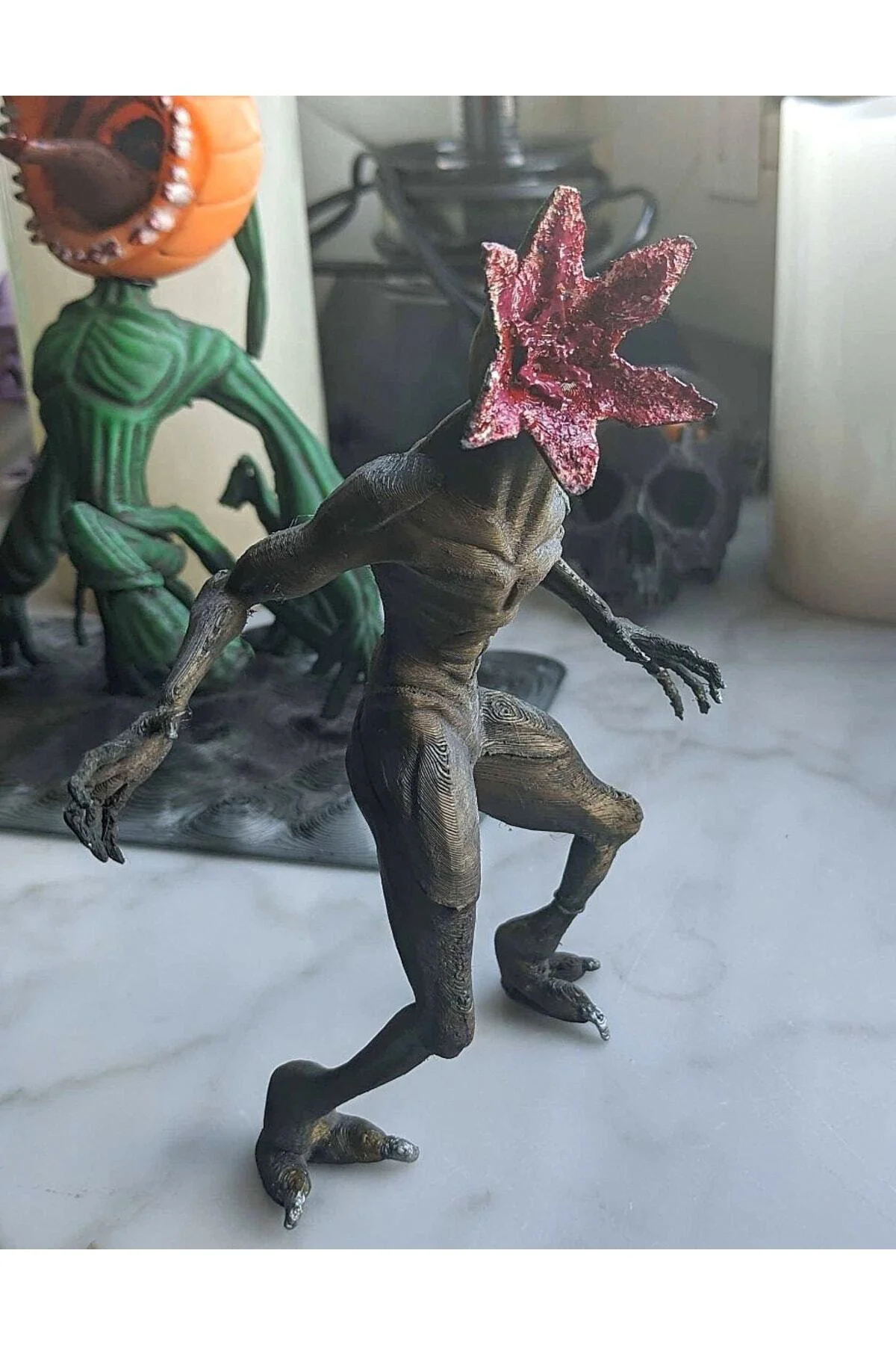 Demogorgon Boyalı Figür 20 cm büyük Boy