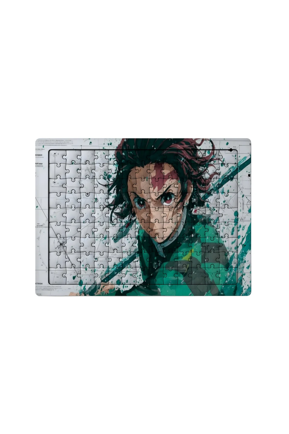 Demon Slayer 99 Parça Ayaklı Puzzle – Dekoratif Çocuk Yapbozu 064