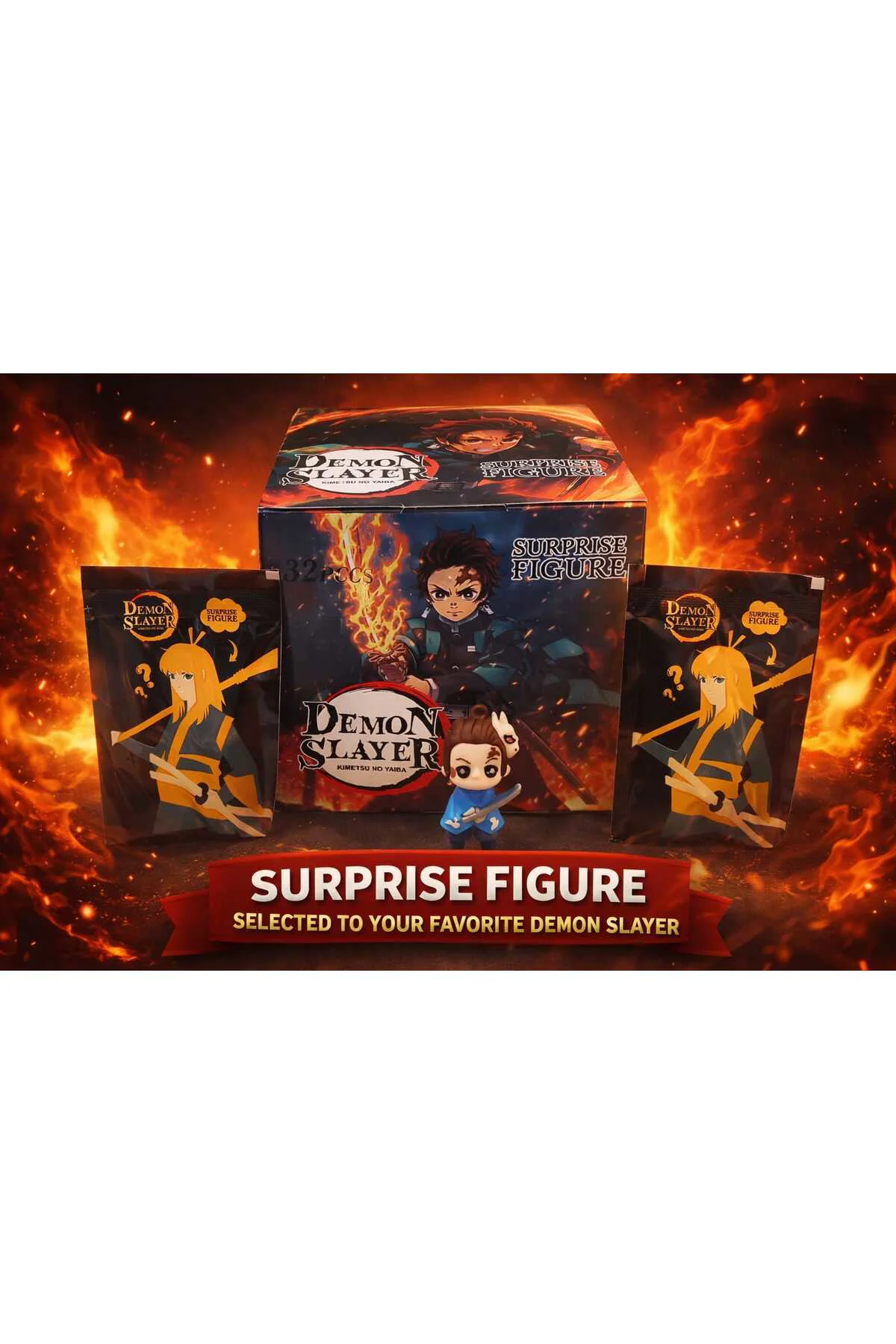 DEMON SLAYER Hediyelik Fiğür Paket 1 Adet