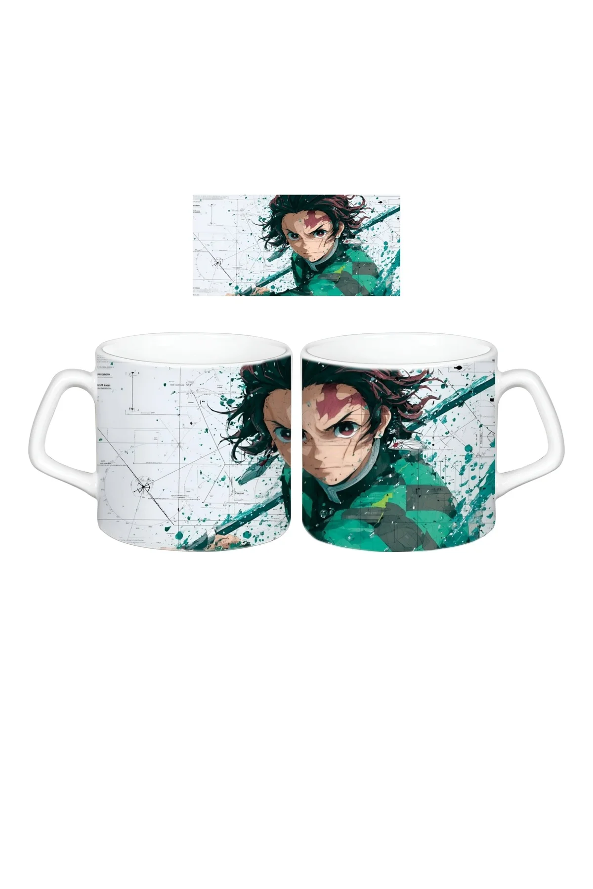 Demon Slayer Kupa Bardak | Tek Adet 0115