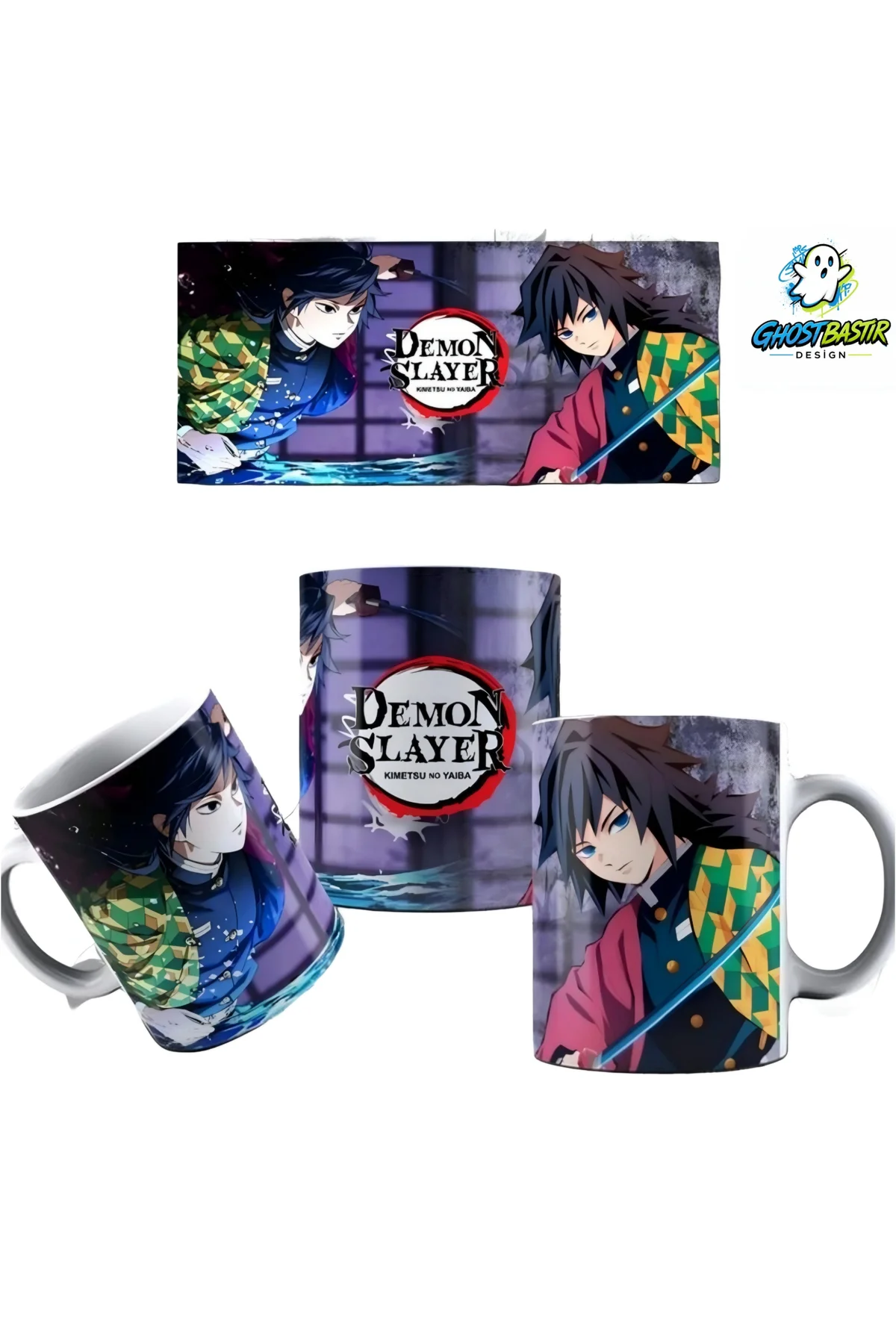 Demon Slayer Kupa Bardak | Tek Adet K0192