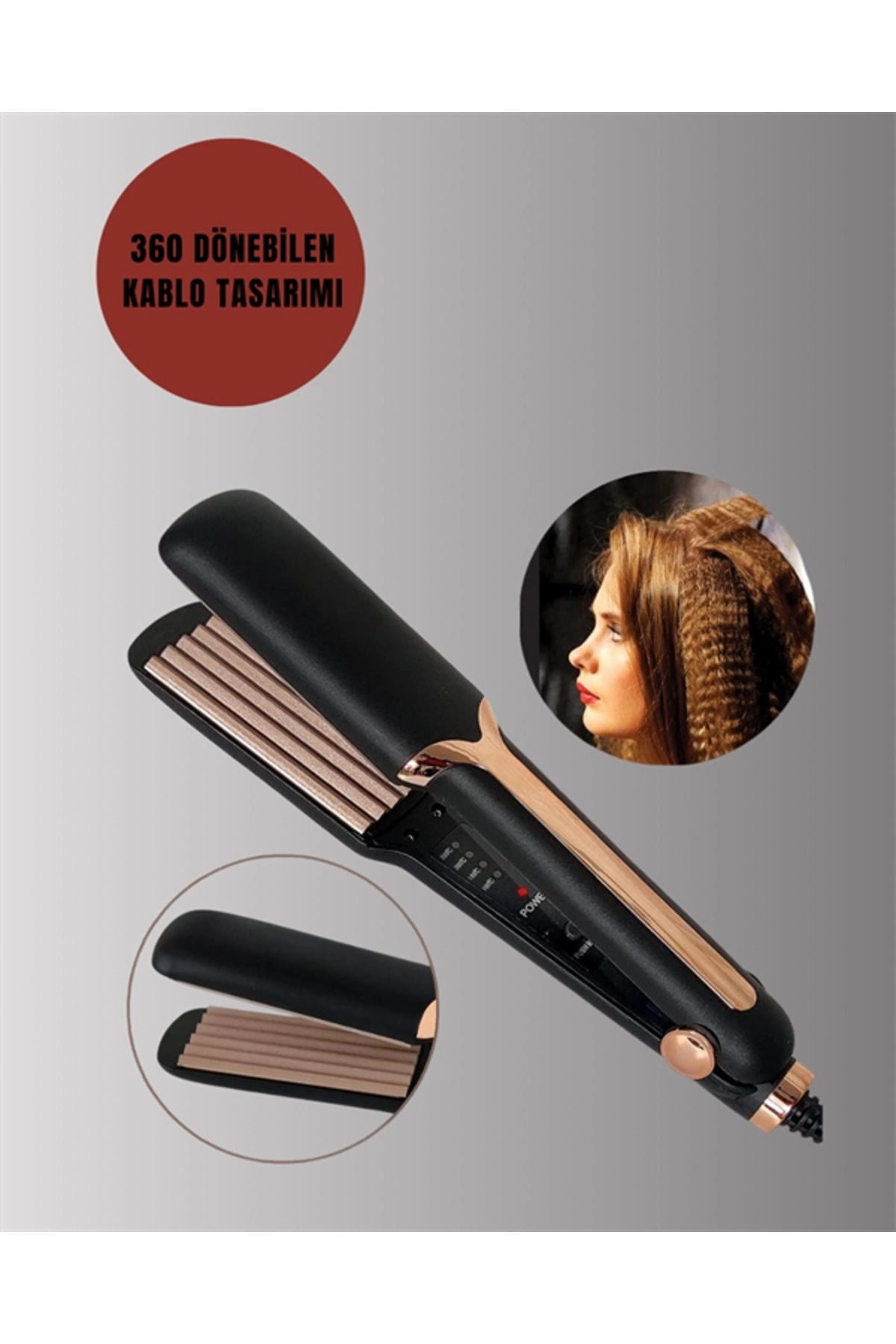 Rby Dempower Dp-134 Saç Tost Makinesi – Kolay Kullanim, Hizli Sonuç,