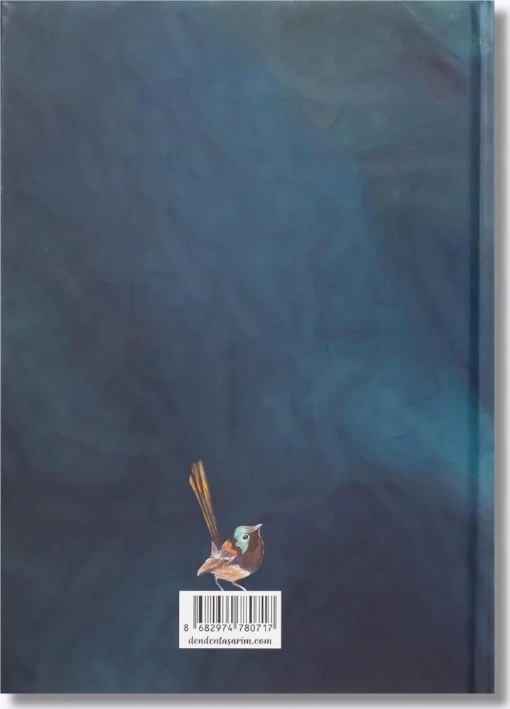 Denden Sert Kapaklı Defter Ayla Acet Yaldız Seri Zamansız 17x24 Denden Sert Kapaklı Defter Ayla Acet Yaldız Seri Zamansız 17x24