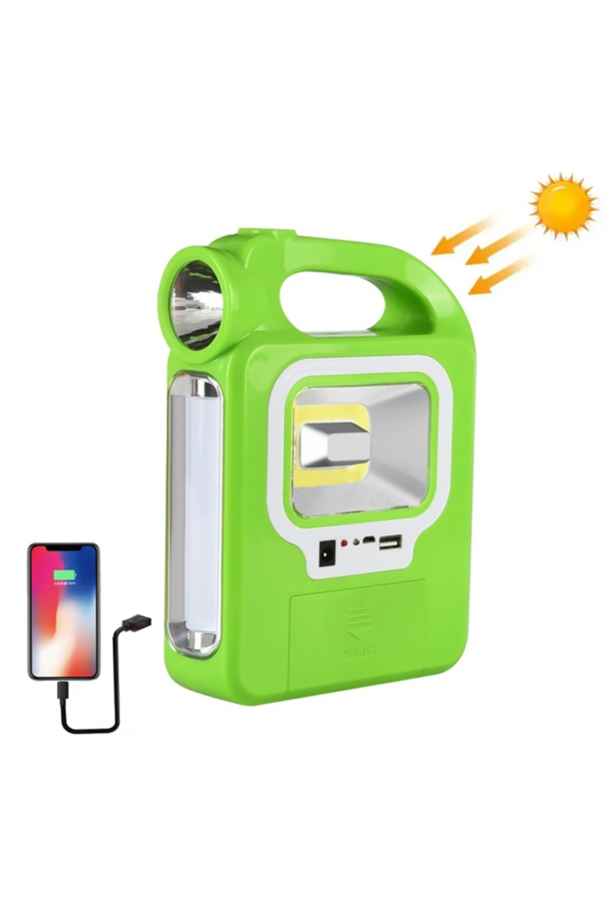 DENEY1 shopzum hb-6399b solar çalişma lambasi (2 parça ampulü unutma)