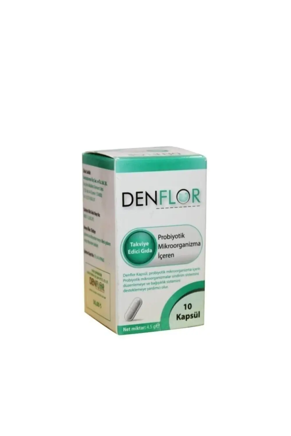 Denflor Probiyotik 10 Kapsül