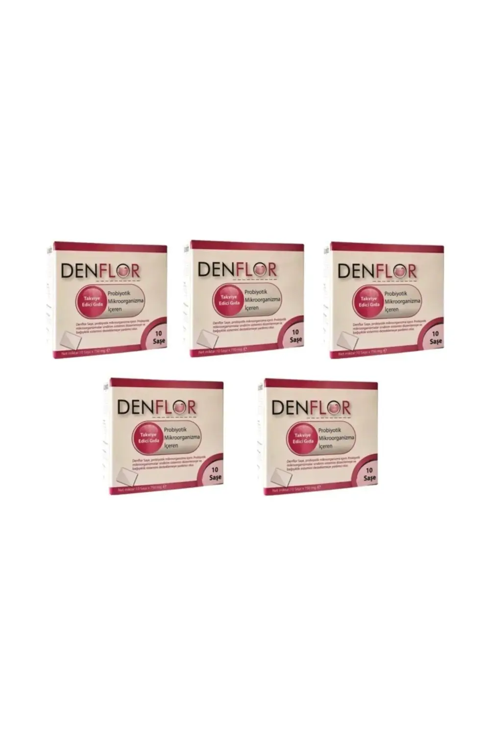 Denflor Probiyotik 10 Saşe 5’li Paket