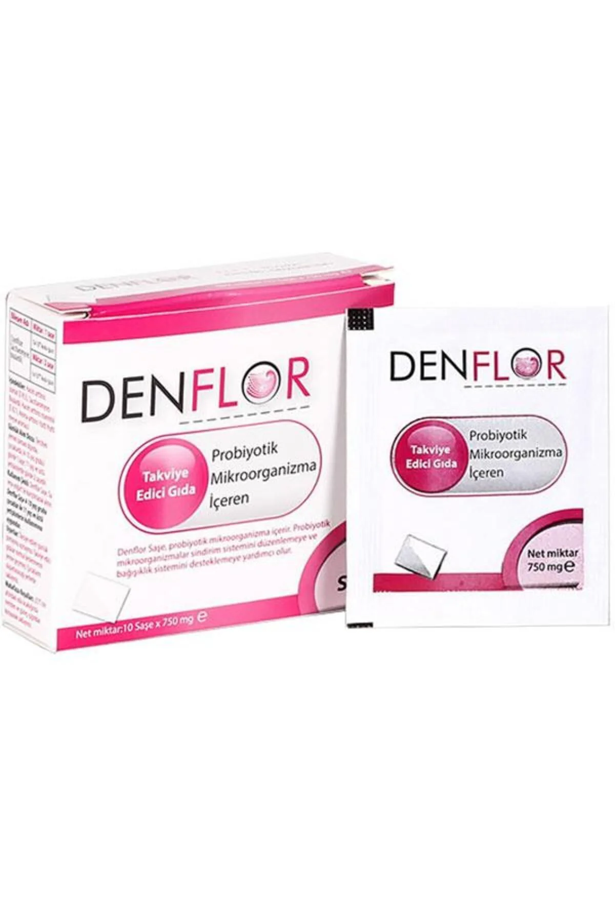 Denflor Probiyotik 10 Adet - Saşe Denflor Probiyotik 10 Adet - Saşe