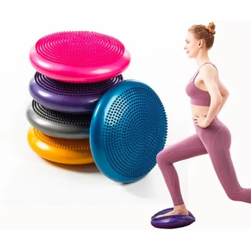 Denge Diski - Dikenli Masaj Yüzeyli - Pilates ve Koordinasyon Minderi