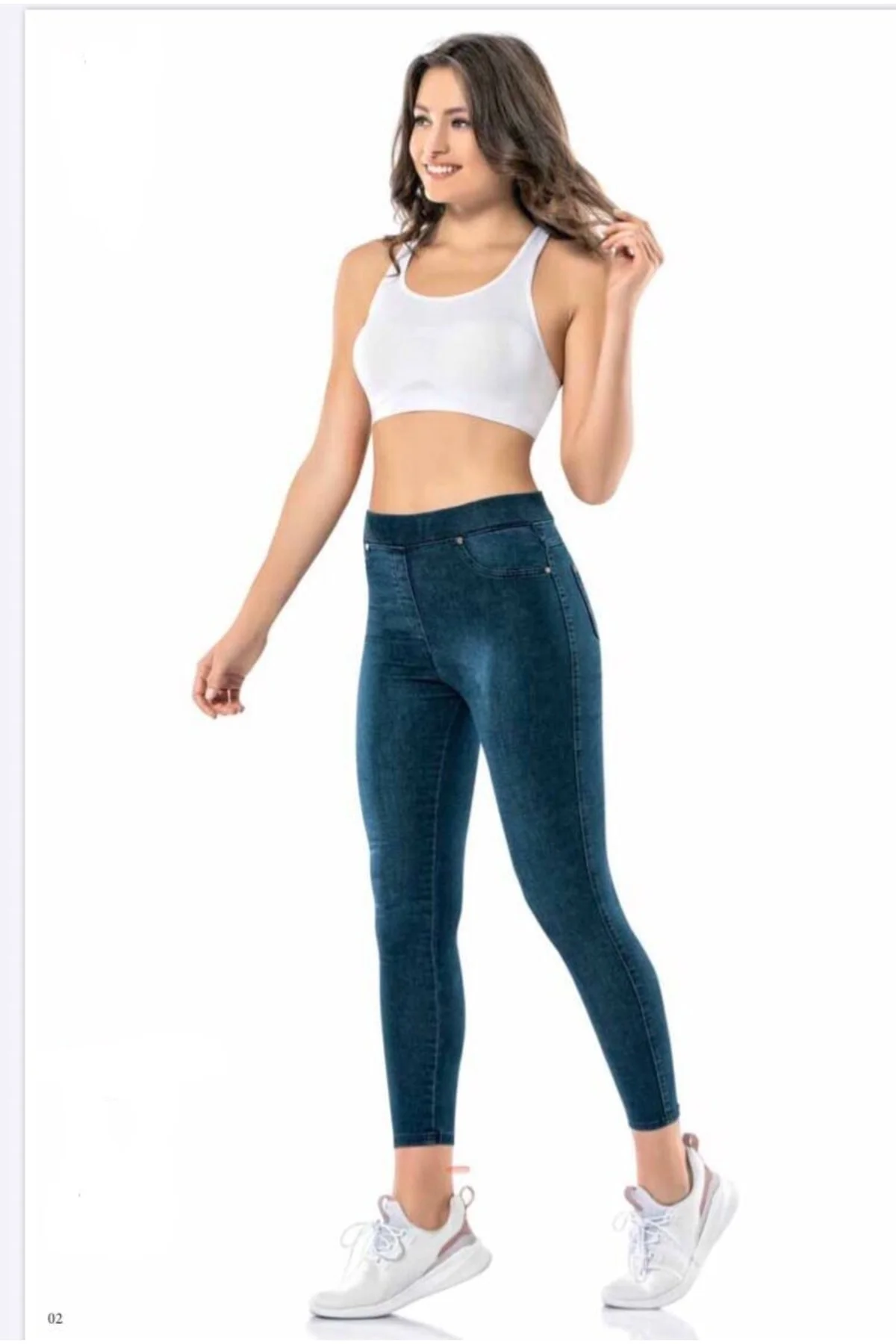 Denim Pantalon Tayt 1741