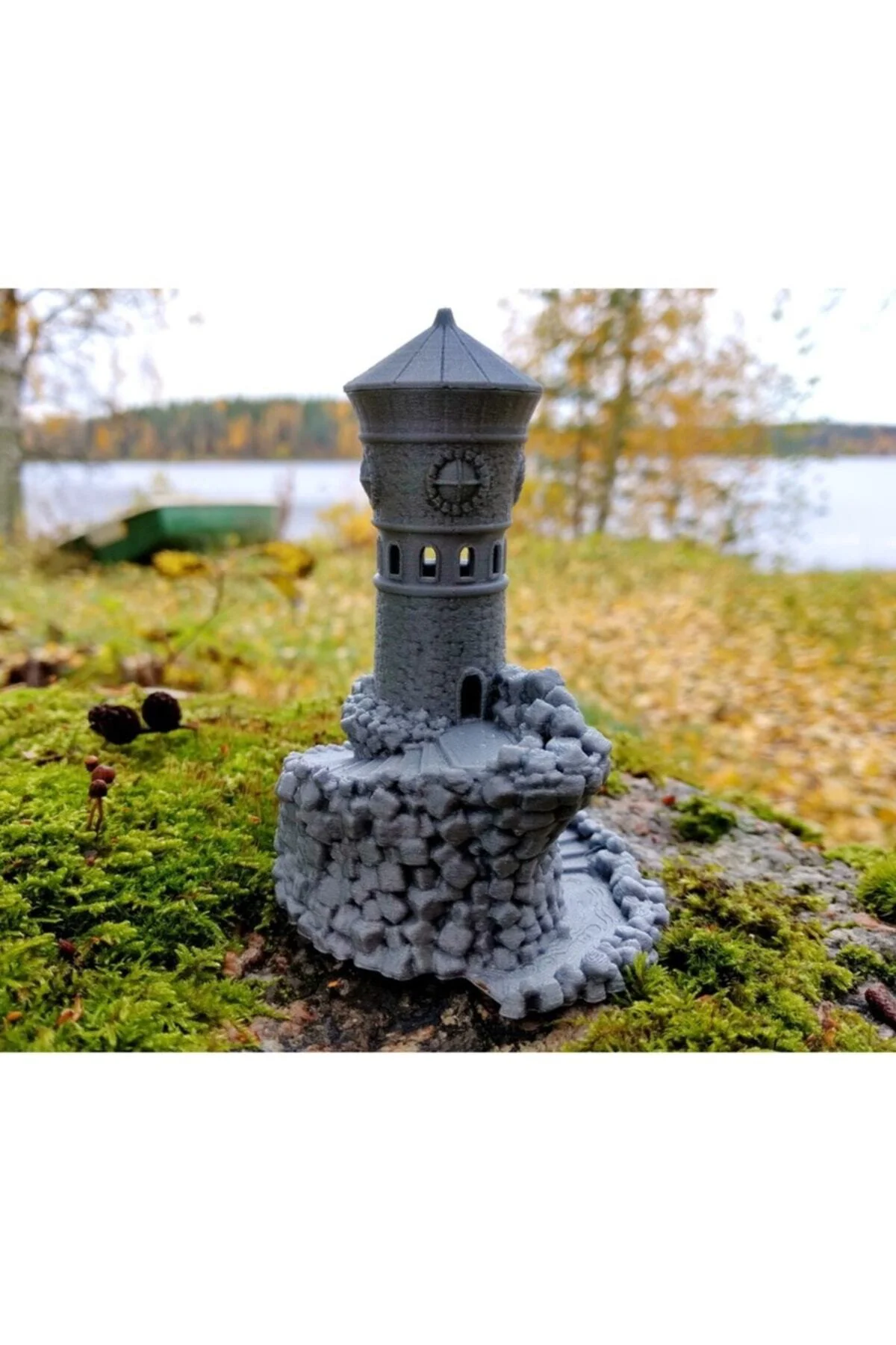 Deniz Feneri Gözcü Kulesi 15 Cm