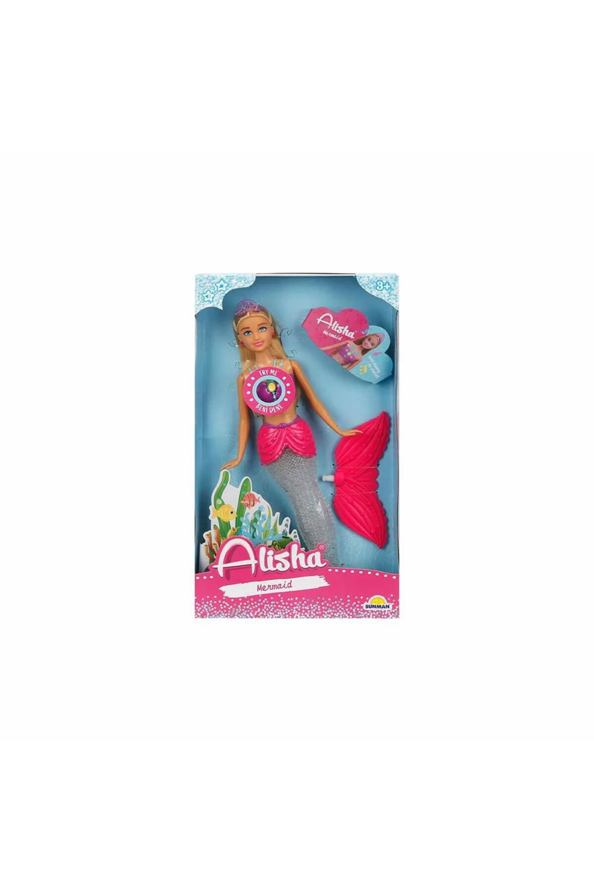 DENİZ KIZ SET BEBEK ALİSHA 29CM -SUN