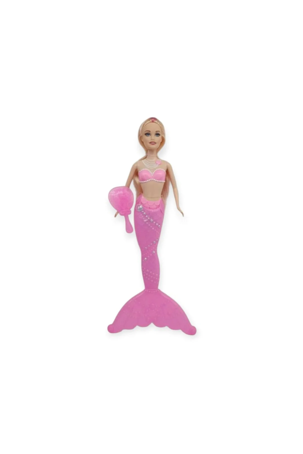 Deniz Kızı Işıklı Bebek - 2348/1-3 - Pembe (Lisinya)