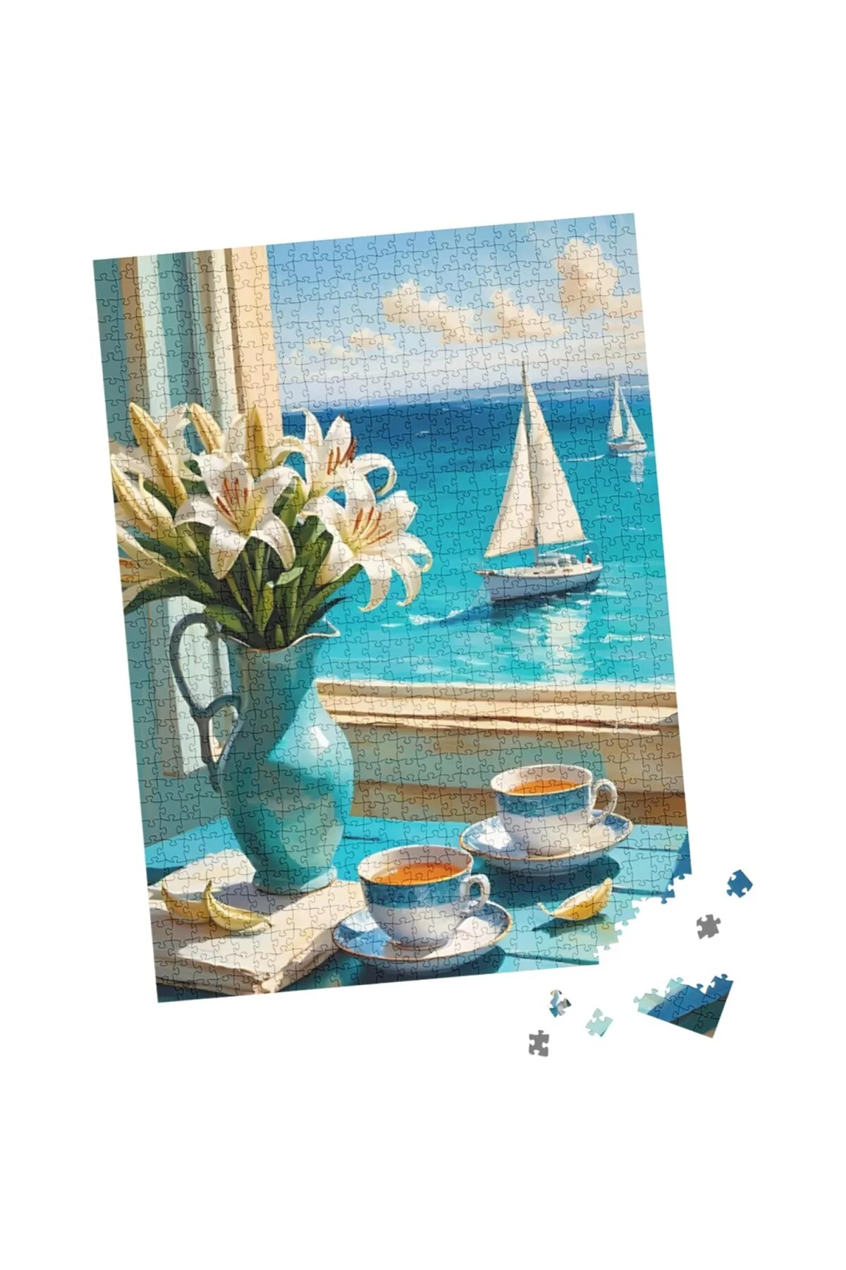 Deniz Manzaralı 1000 Parça Puzzle