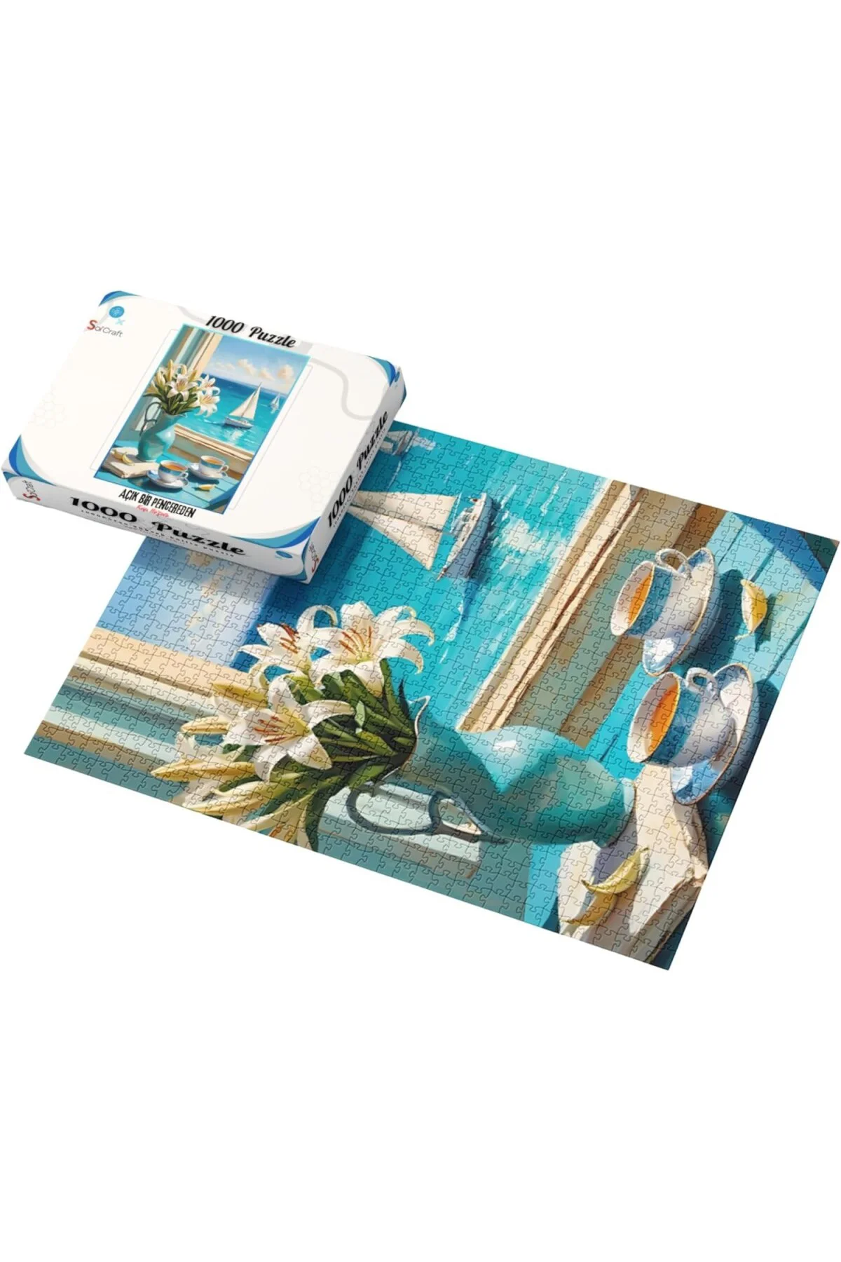 Deniz Manzaralı 1000 Parça Puzzle