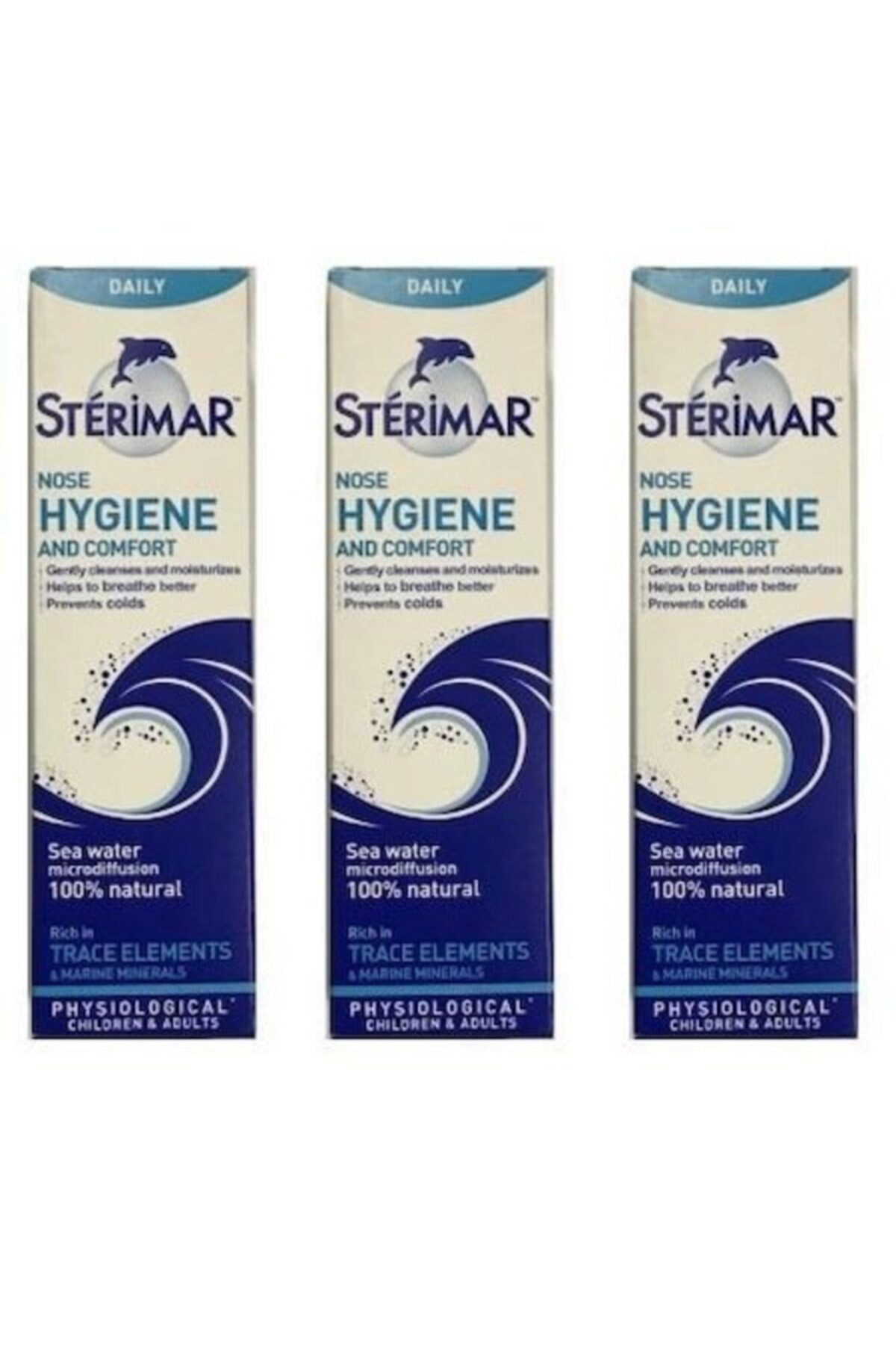 Deniz Suyu Burun Spreyi 100 Ml 3 Adet 02/2027