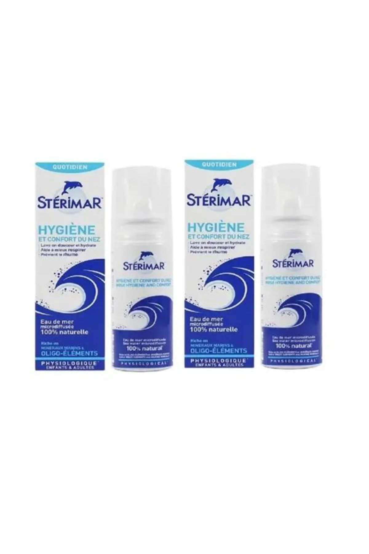 Deniz Suyu Burun Spreyi 100 Ml - 2 Adet Deniz Suyu Burun Spreyi 100 Ml - 2 Adet