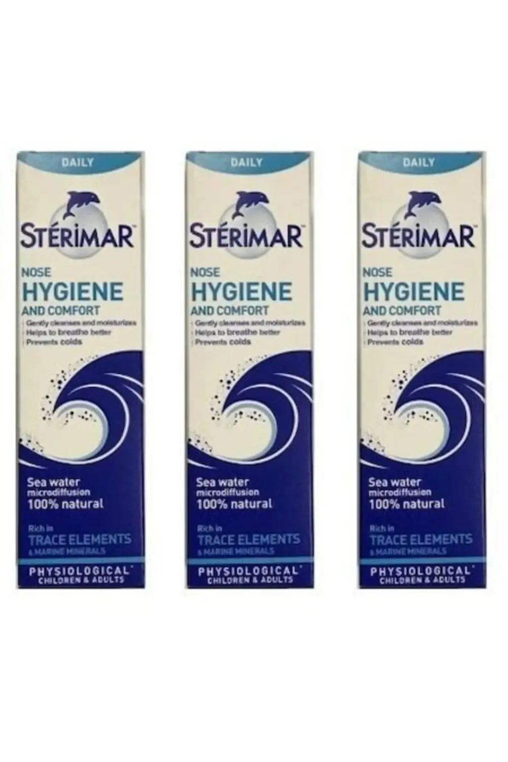 Deniz Suyu Burun Spreyi 100 Ml 3 Adet 02/2027