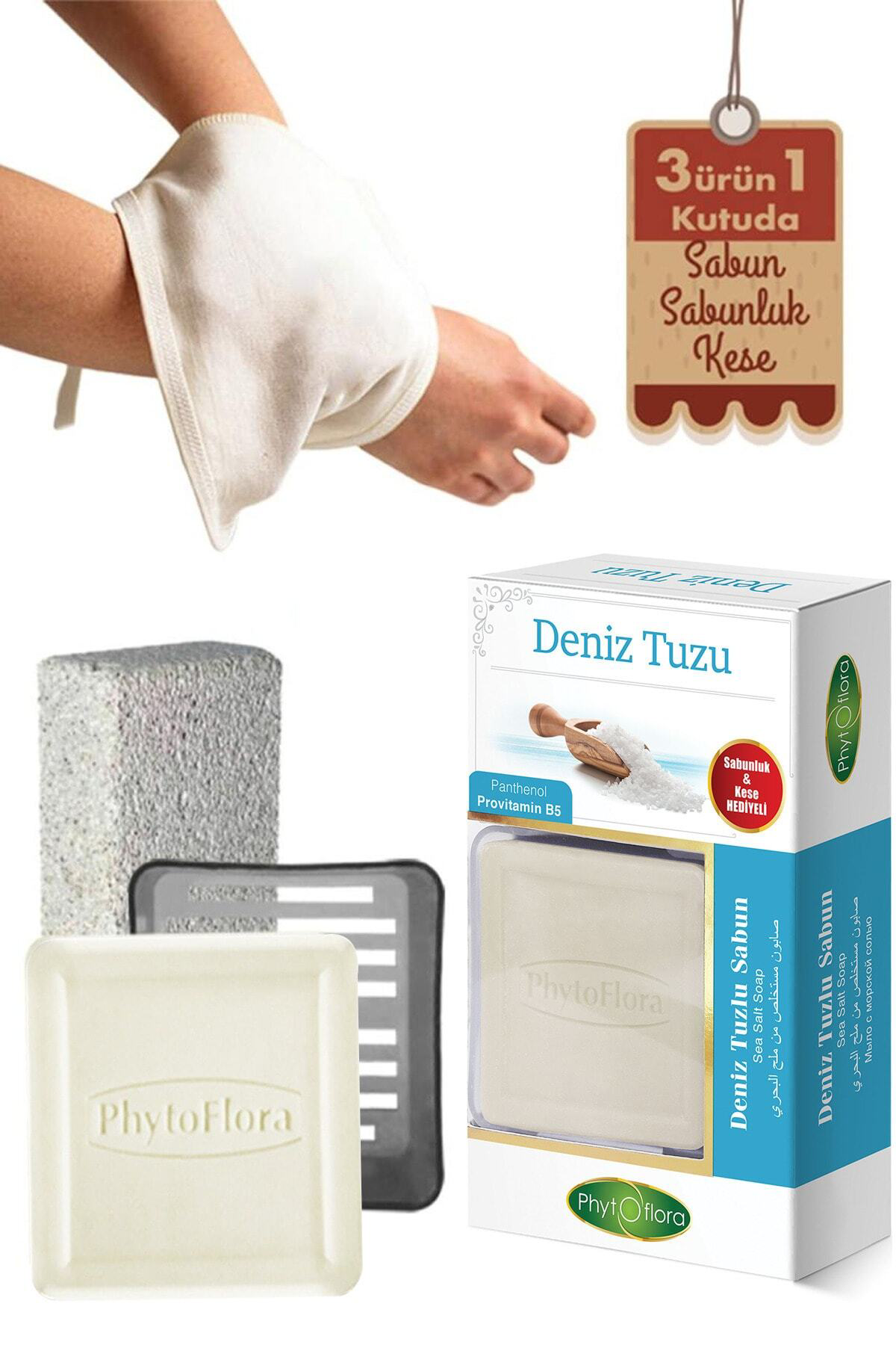 Deniz Tuzlu Sabun Ve Banyo Kesesi, Katı Sabunluk