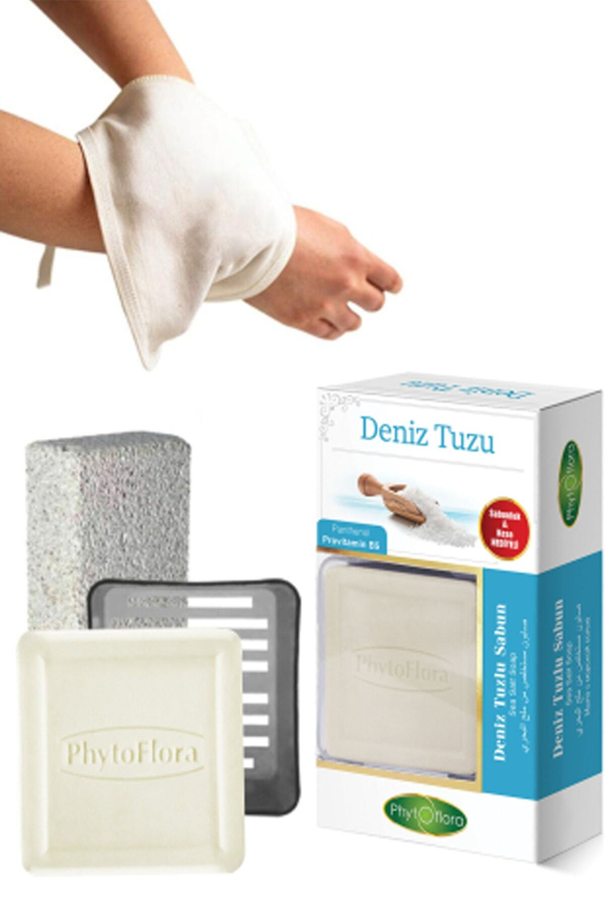 Deniz Tuzlu Sabun Ve Banyo Kesesi, Katı Sabunluk