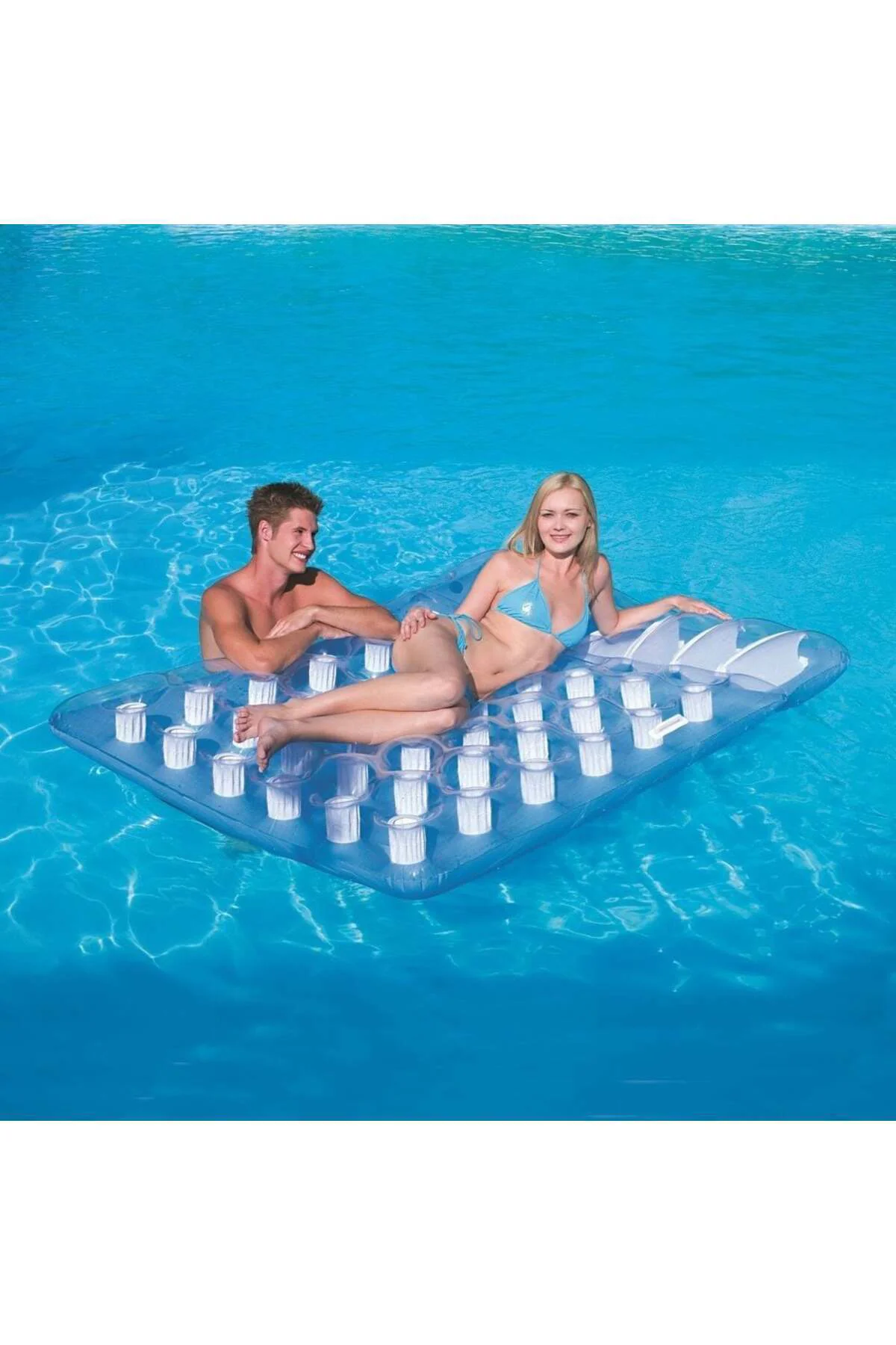 Deniz Yatağı 2 Kişilik Bardaklı Yatak 193x142 Cm - 43055