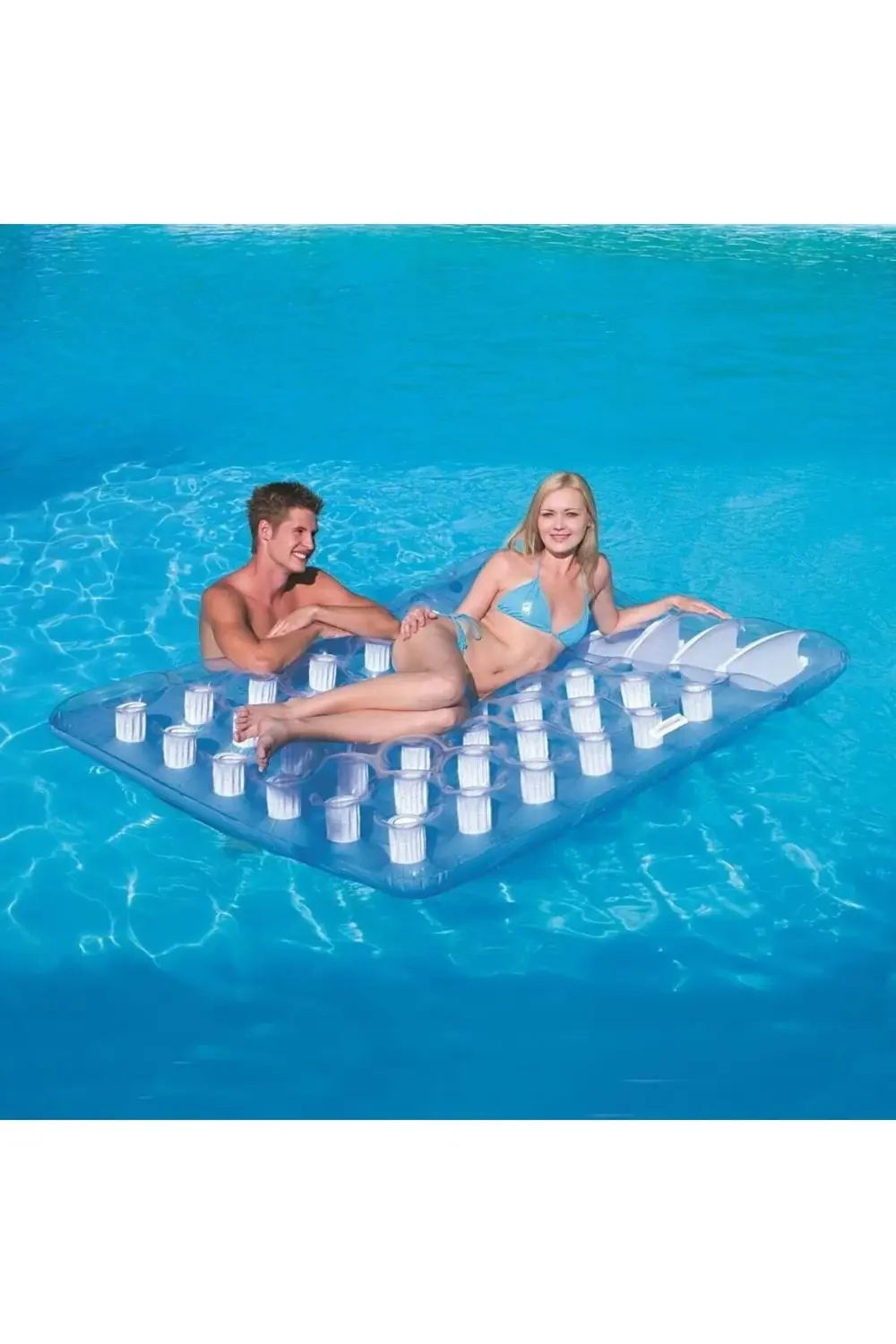 Deniz Yatağı 2 Kişilik Bardaklı Yatak 193x142 Cm - 43055