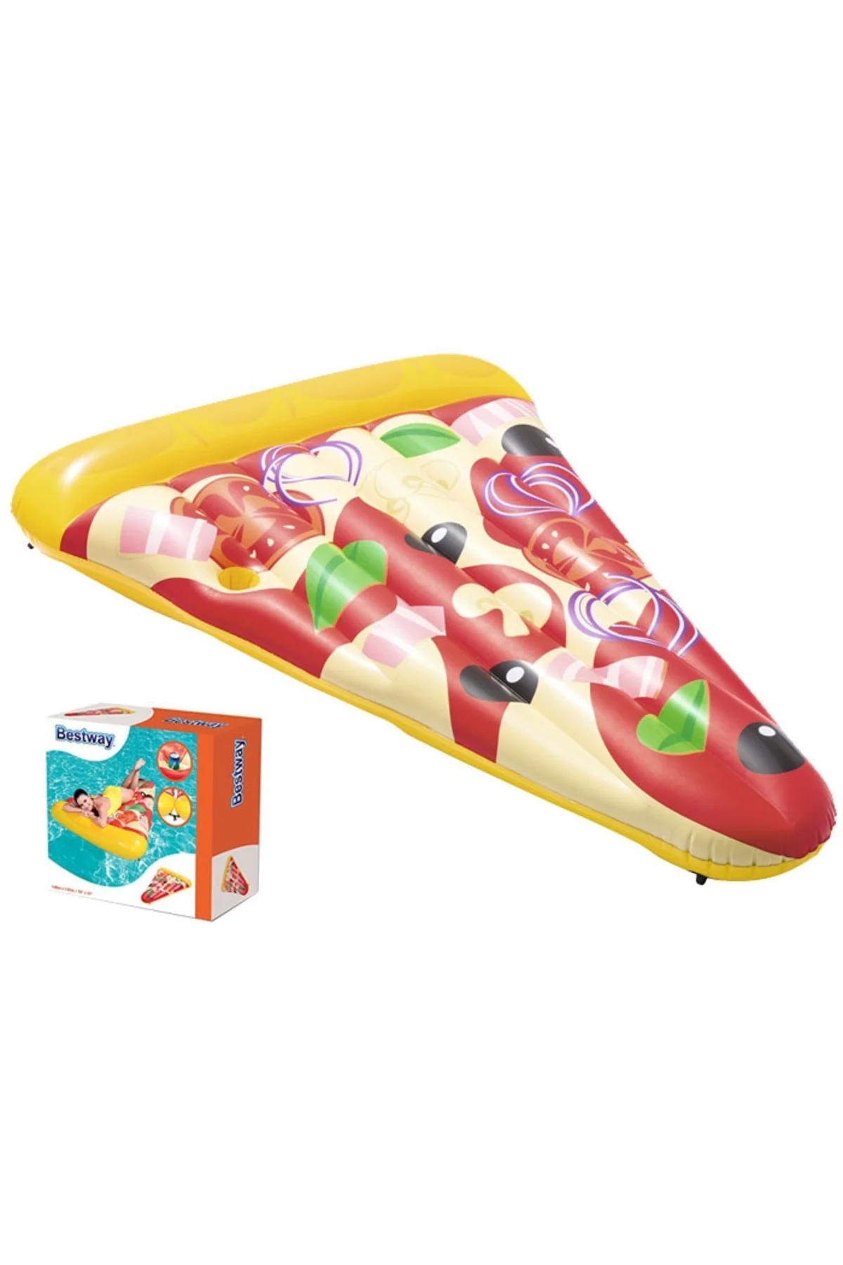 Deniz Yatağı Pizza Dilimi Yatak 188x130 Cm - 44038