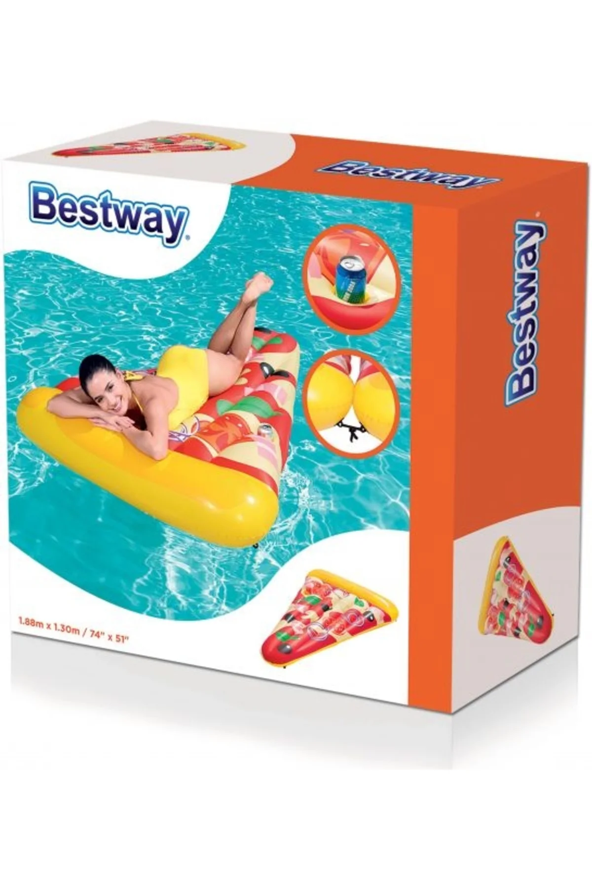 Deniz Yatağı Pizza Dilimi Yatak 188x130 Cm - 44038