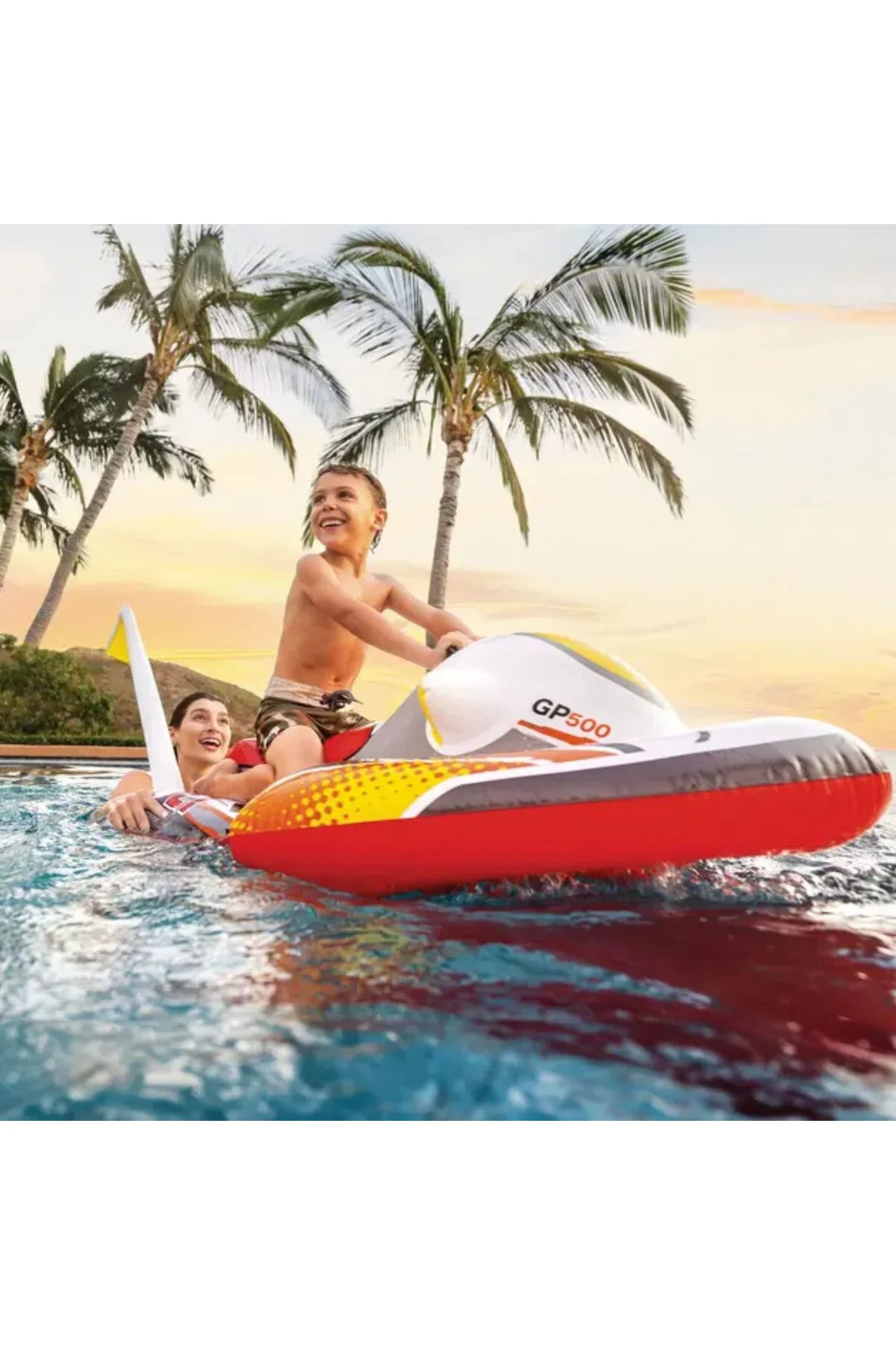 Deniz Yatağı-Şişme Jet Ski Oyuncak Çocuk Deniz Yatağı – Havuz & P