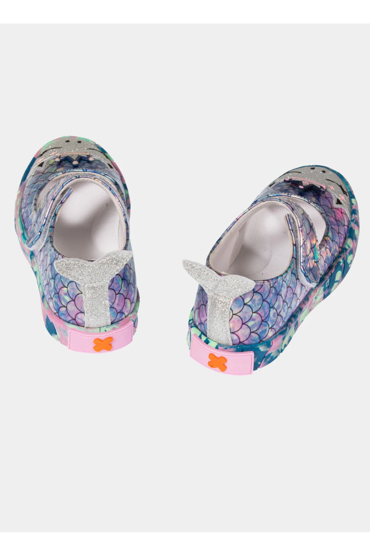 Denizkızı Hologram 3D Kız Çocuk Babet Sneakers