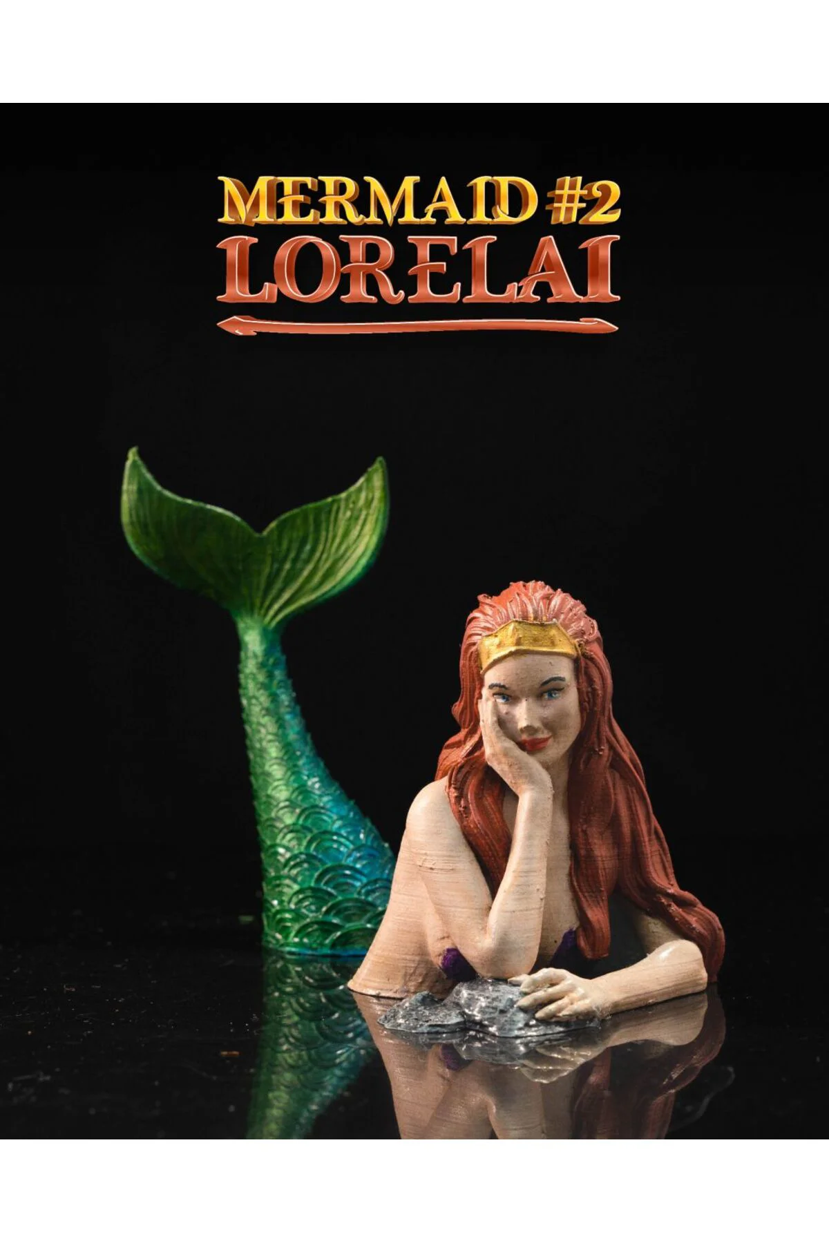 Denizkızı Lorelai Hareketli Oyuncak Mermaid Lorelai 23 CM Büyük Boy