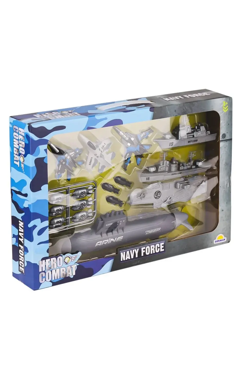 Denizlerin Efendisi Ol! Jet Uçak Gemisi ve Denizaltı Seti ile Mac