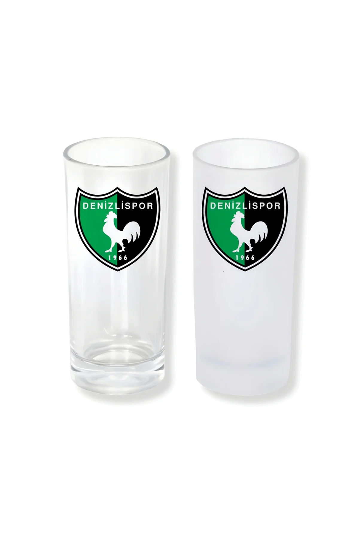 Denizlispor Buzlu / Buzsuz Seçenekli Rakı Bardağı – 1 Adet Şık Su
