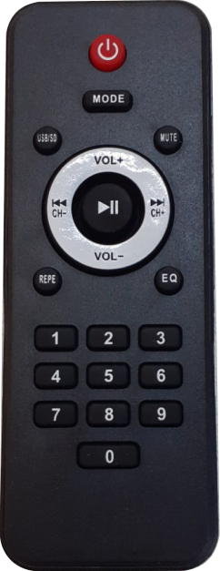 Denox  Logic 802 Çift Telsiz Mikrofonlu 120Watt Stereo Amfi Mixer