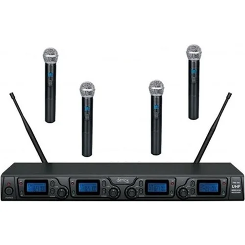 Denox Trx-340 + 4 X Trx3 El Tipi Telsiz Mikrofon Seti Denox Trx-340 + 4 X Trx3 El Tipi Telsiz Mikrofon Seti