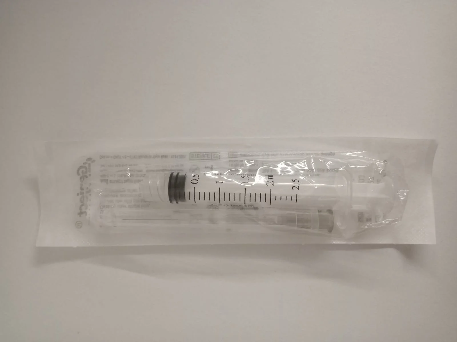 Dental Luer Lock Enjektör 2,5 ML - 27G x 50 mm 3 Parça Şırınga | Steril Diş Hekimliği Enjektörü