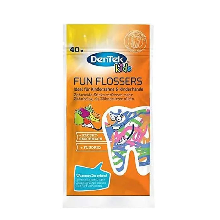 Dentek Fun Flossers Kids Renkli Diş Arası 40lı Dentek Fun Flossers Kids Renkli Diş Arası 40lı