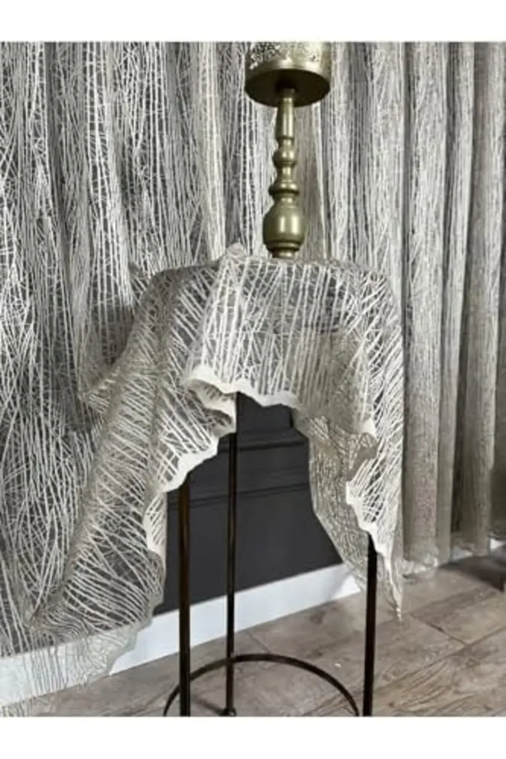 Depo Taç Buz Kırığı Seyrek Pile Tül Tek Kanat BZKRGSEYREKPİLE, Be