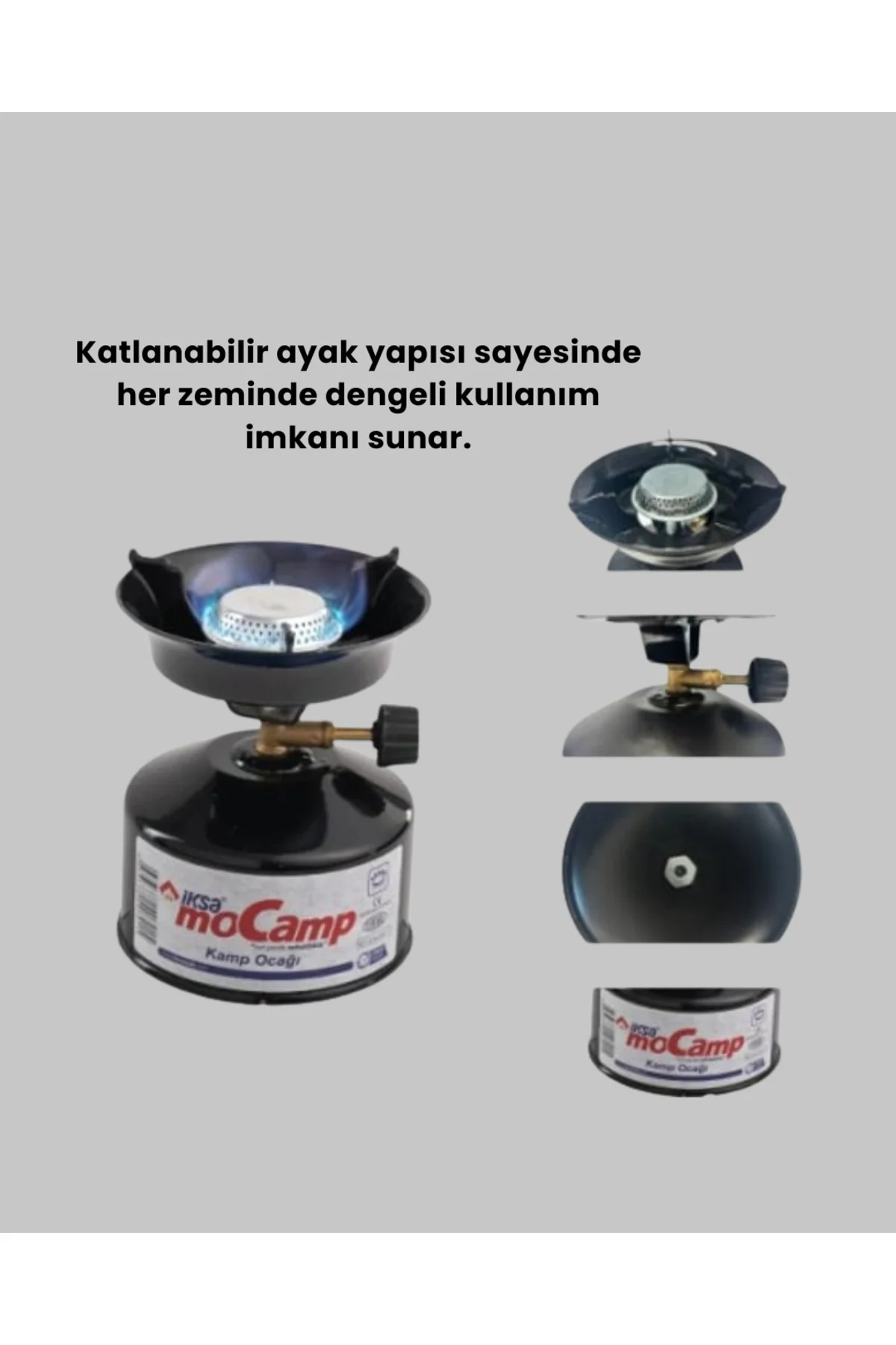 DEPOMIX Outdoor Kamp Ocağı Seti Çakmak Gazlı Taşınabilir