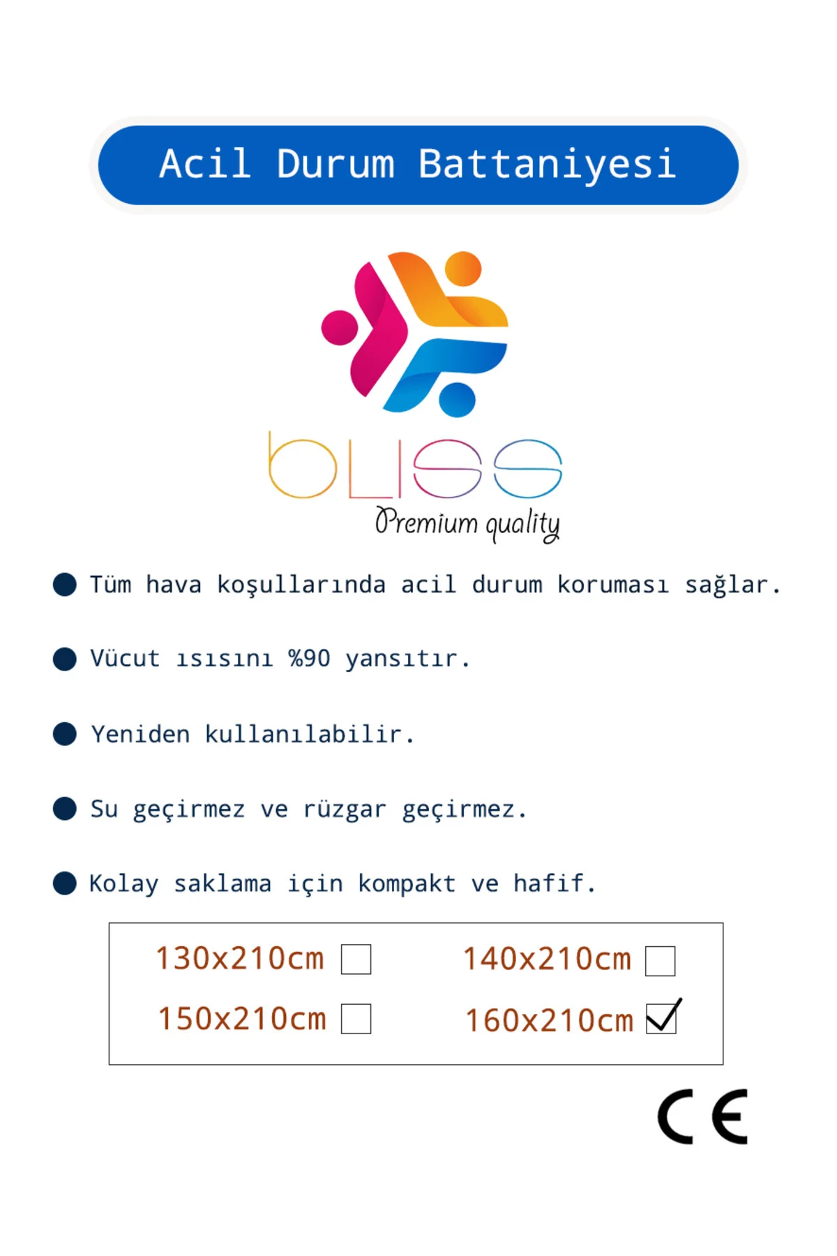Deprem Battaniye Kolisi (200 Adet Battaniye) - Görsel 4