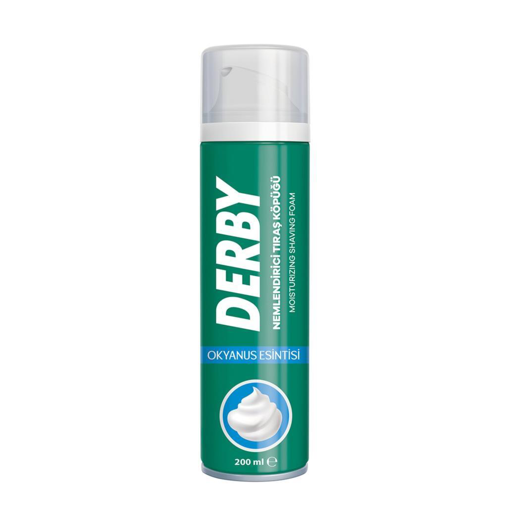 Derby Nemlendirici Tıraş Köpüğü Okyanus Esintisi 200ml Derby Nemlendirici Tıraş Köpüğü Okyanus Esintisi 200ml
