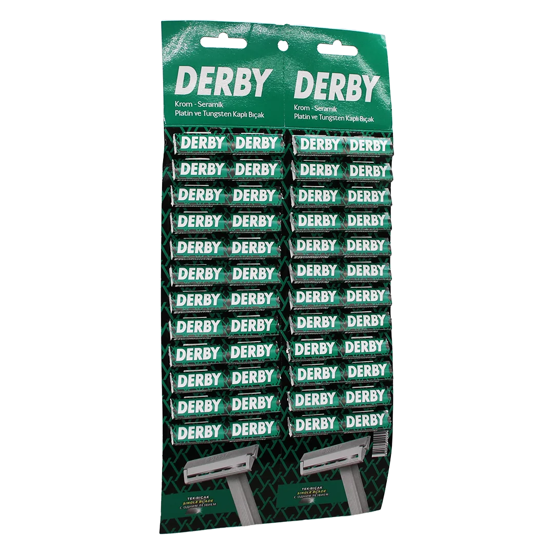 Derby Tek Bıçak Kartelalı 48 Parça Derby Tek Bıçak Kartelalı 48 Parça