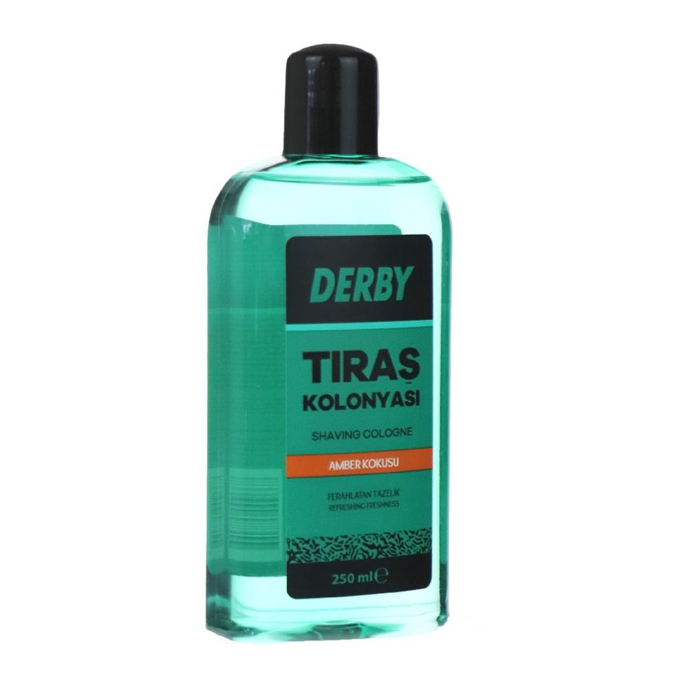 Derby Tıraş Kolonyası Amber Kokusu 250ml Derby Tıraş Kolonyası Amber Kokusu 250ml