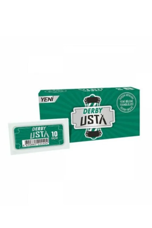 Derby Usta Tam Jilet Yeşil Kutu 10 Parça  X10 Parça Bx40 Fiyatı, Yorumları ve Özellikleri