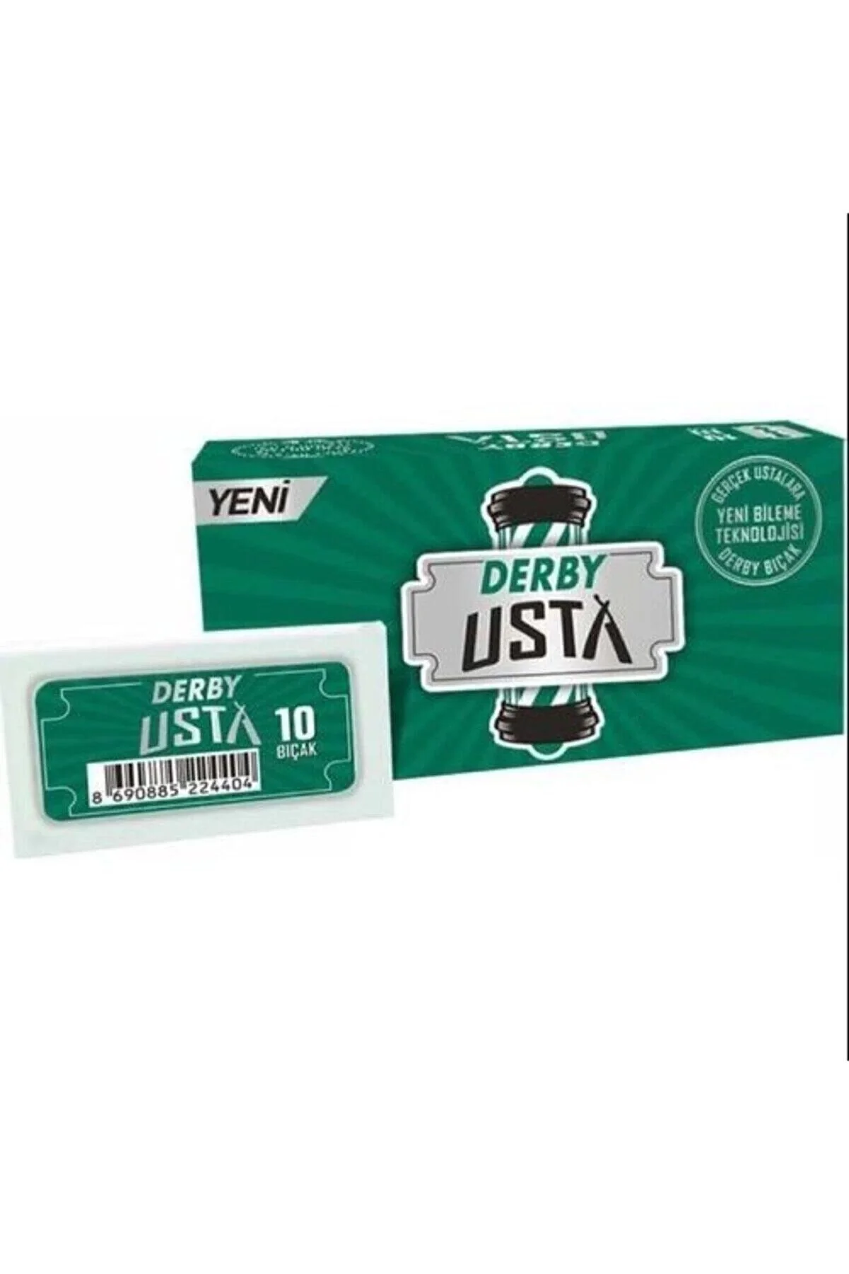 Derby Usta Yaprak Jilet Tam Bıçak 100'lü Derby Usta Yaprak Jilet Tam Bıçak 100'lü