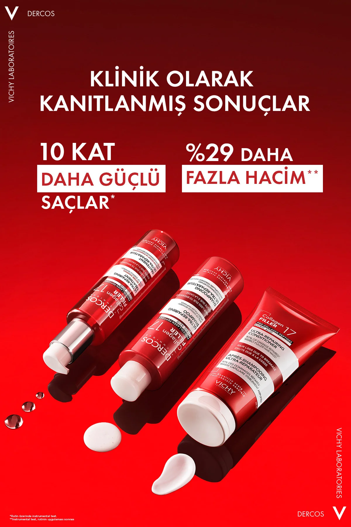Dercos Collagen 17 Filler Saç Bakım Kremi 200ml Fiyatı, Yorumları ve Özellikleri