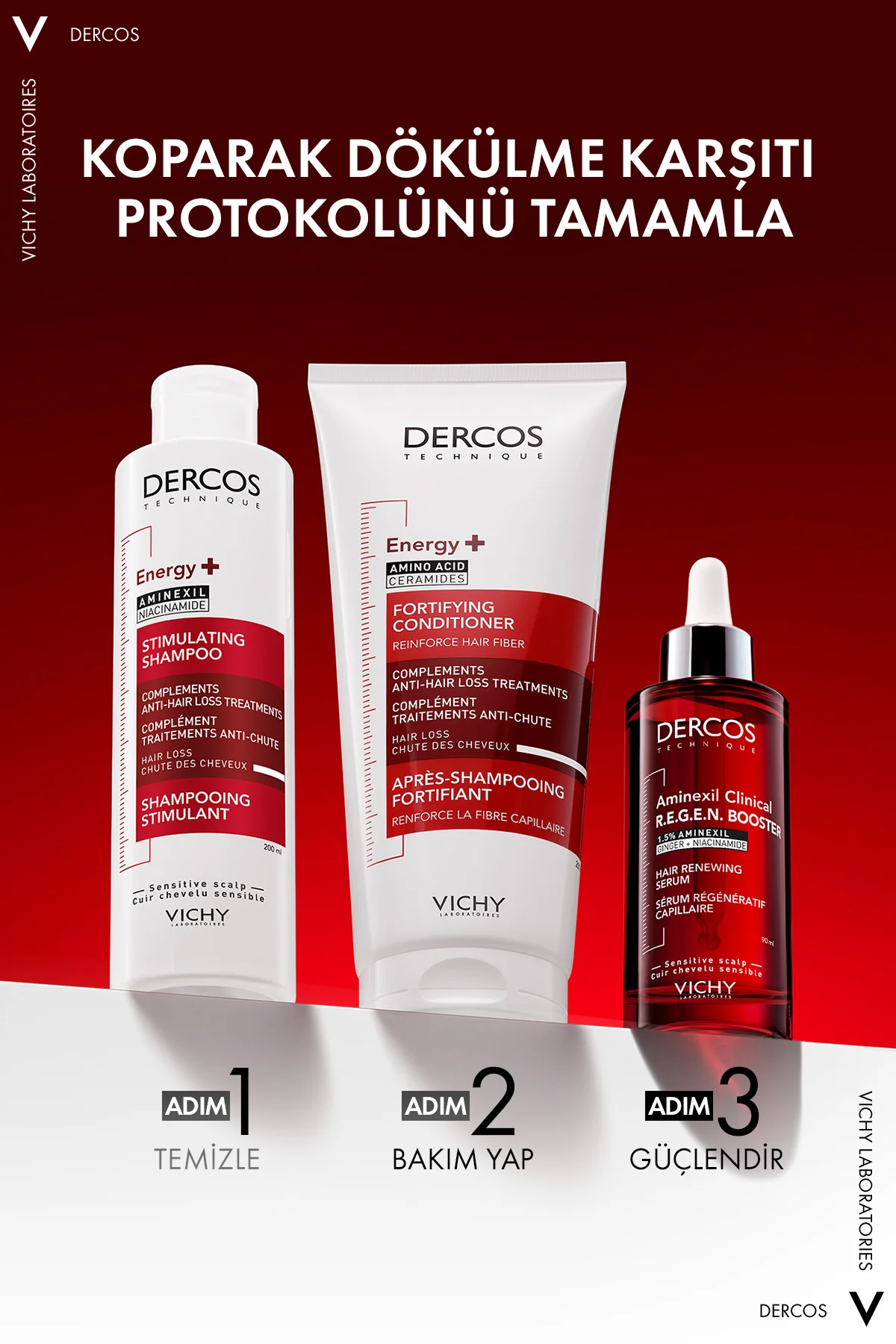 Dercos R.E.G.E.N. Booster Yenilikçi Saç Dökülmesine Karşı Bakım S