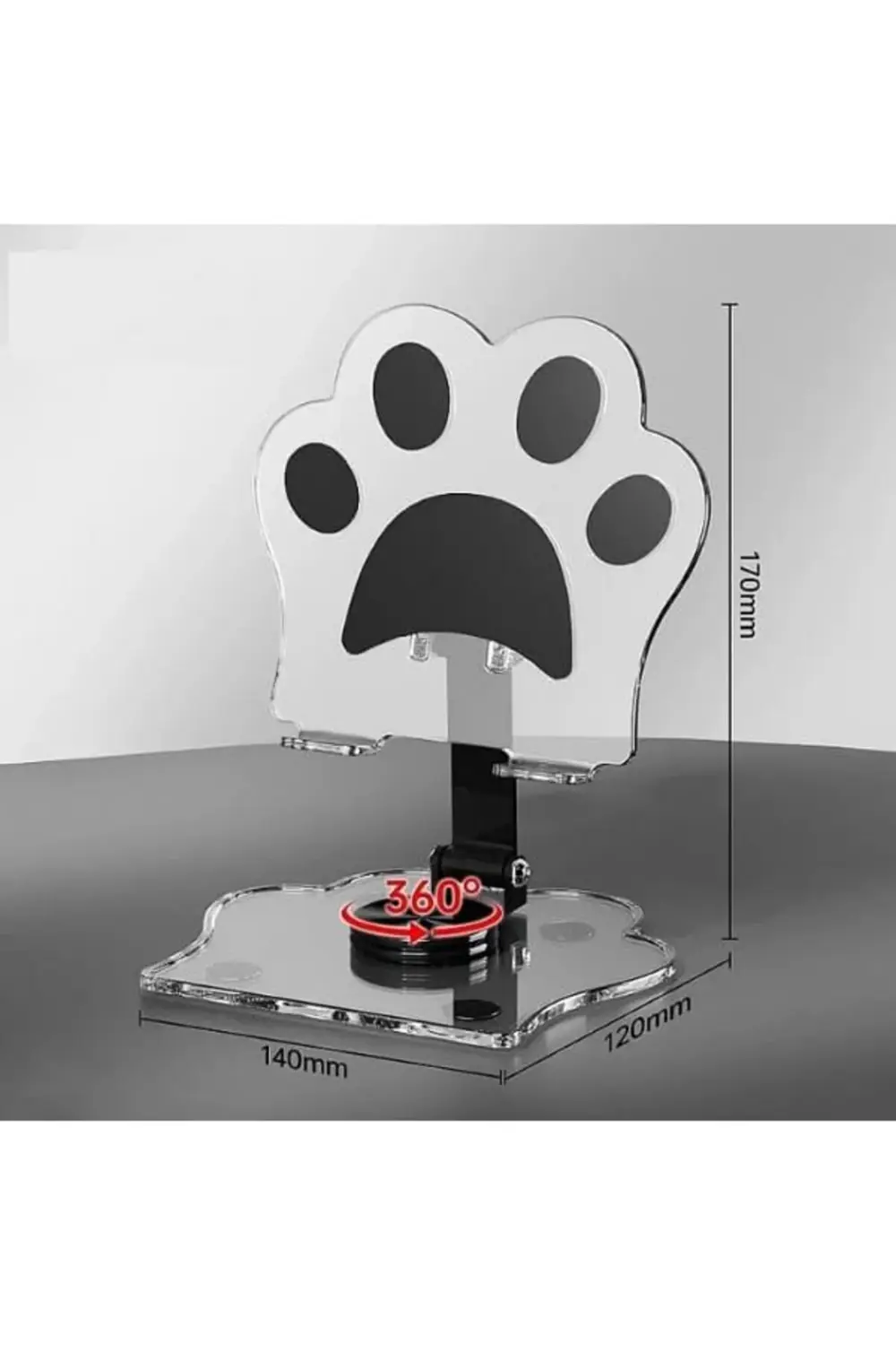 Derece Dönebilen Sırt Uzunluk Ayarlamalı Tablet Telefon Tutucu 11
